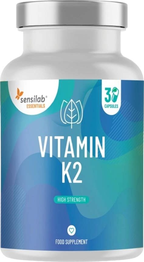 Essentials Vitamina K2 30 Capsule Sensilab Vitalabo Shop Online