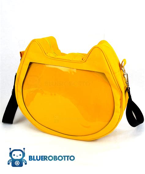 ITA BAG – Window messenger bag Large – Blue Robotto