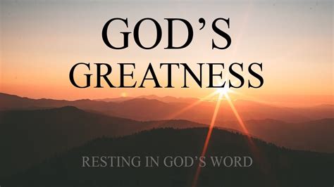 God S Greatness Instrumental Music And Scripture For Prayer And