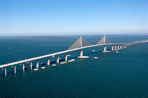 Sunshine Skyway Bridge Stock Photos Pictures And Royalty Free Images