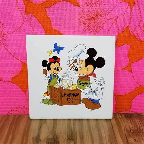 Minnie Mouse Lemonade Stand Trivet