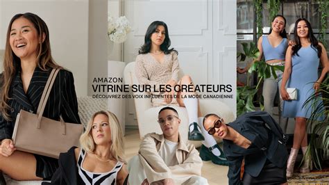 Amazon Canada Met En Lumière Six Créateurs De Mode Canadiens Avec Le