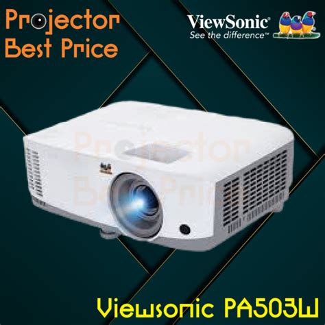 Projector Viewsonic PA503W WXGA 3600 ANSI Lumens รบประกนเครอง