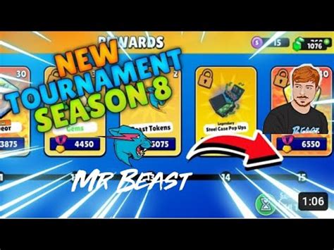 Mr Beast Tournament Season Rewards Stumble Guys Stumbleguys