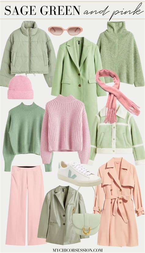 Sage Green And Pink Pieces To Brighten Up Your Winter Wardrobe My