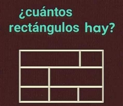 Dolo on Twitter Cuántos rectángulos hay