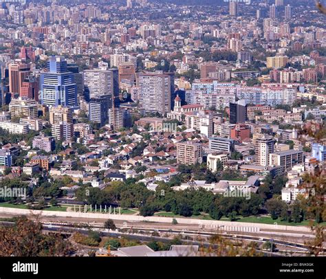 City Centre Santiago Santiago Province Chile Stock Photo Alamy