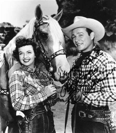 Dale Evans October 31 1912 February 7 2001 And Roy Rogers