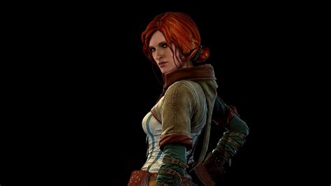 Triss Merigold The Witcher 2 Assassins Of Kings Video Game Art Pc