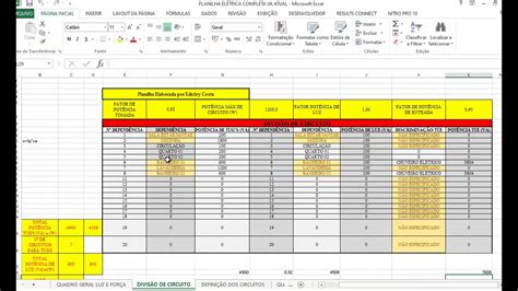 Nbr Para Instala Es El Tricas E Planilhas Da Casa De M Parte