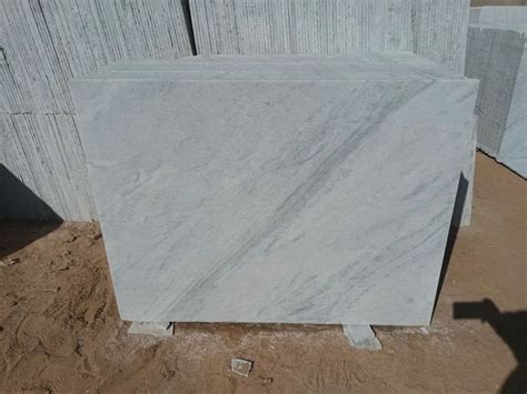 White Makrana Kumari Marble Slab For Flooring Thickness Mm At