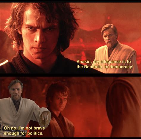 You Were The Confused One Obi Wan R Prequelmemes