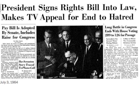 The Civil Rights Act Became Law 50 Years Ago Today Heres How The