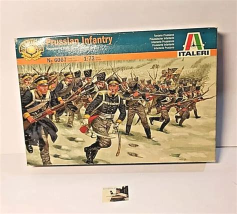 Soldatini Italeri Serie Historics Fanteria Prussiana Ref 6067 Scala 1