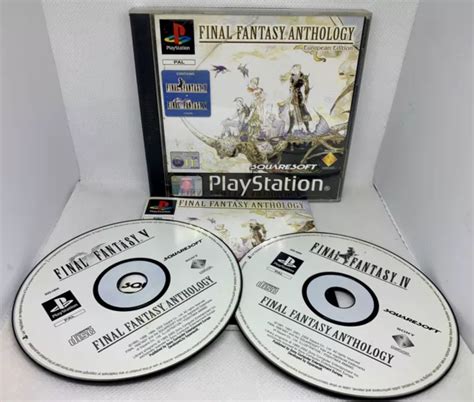 Sony Playstation Ps Final Fantasy Anthology Complete Ffiv