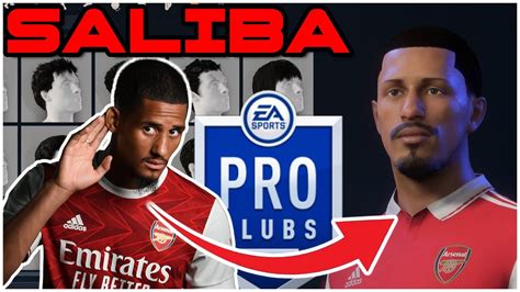 FIFA 23 William Saliba Pro Clubs Look Alike YouTube