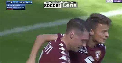 Torino 2 1 Sampdoria 17 09 2017 Andrea Belotti Goal HD Video