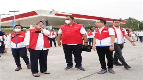 Direksi Pertamina Patra Niaga Tinjau Langsung Titik Satgas Lampung Dan