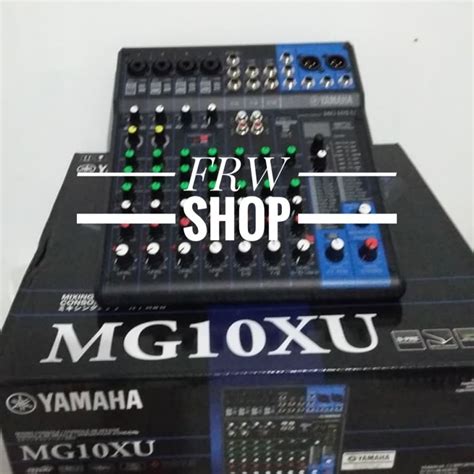 Jual MIXER AUDIO YAMAHA MG 10 XU MG10XU MG 10XU ORIGINAL 10