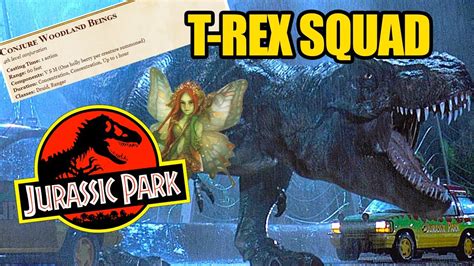 Jurassic Park Combo Weird Things You Can Do In Dnd Dungeons And