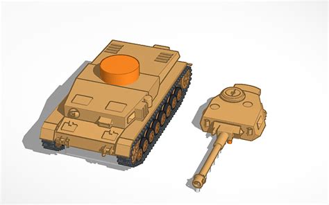 3d Design Panzer Iv Ausfg Tinkercad