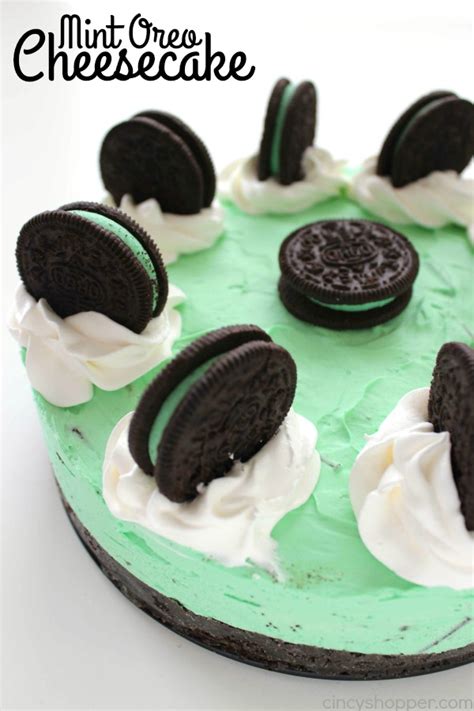 No Bake Mint Oreo Cheesecake Cincyshopper