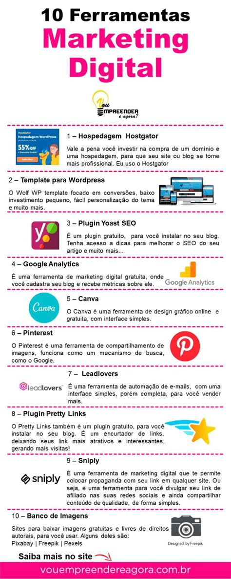 Ferramentas De Marketing Digital - 10 Ferramentas de Marketing Digital