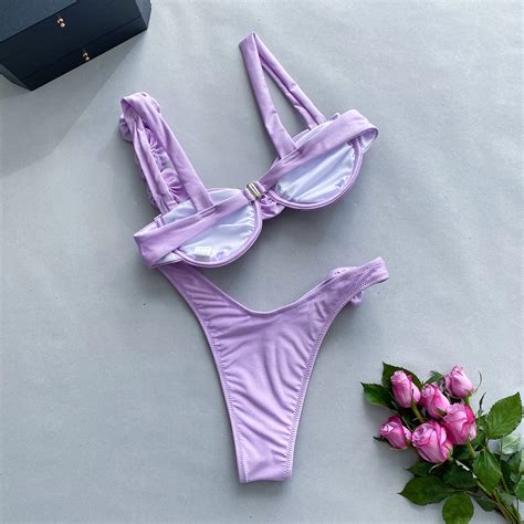 Shop Our Collection Of Cute Purple Bikini And D Flower Bikini