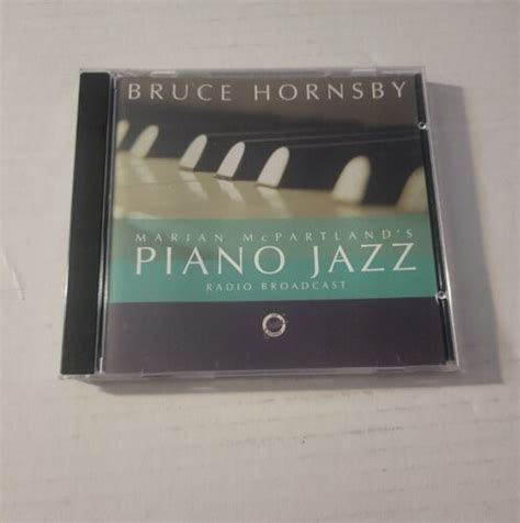 Marian McPartland S Piano Jazz With Guest BRUCE HORNSBY CD 2005 Promo