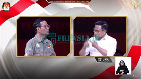 Kompak Cak Imin Dan Mahfud Md Kutip Ayat Senada Saat Debat Begini