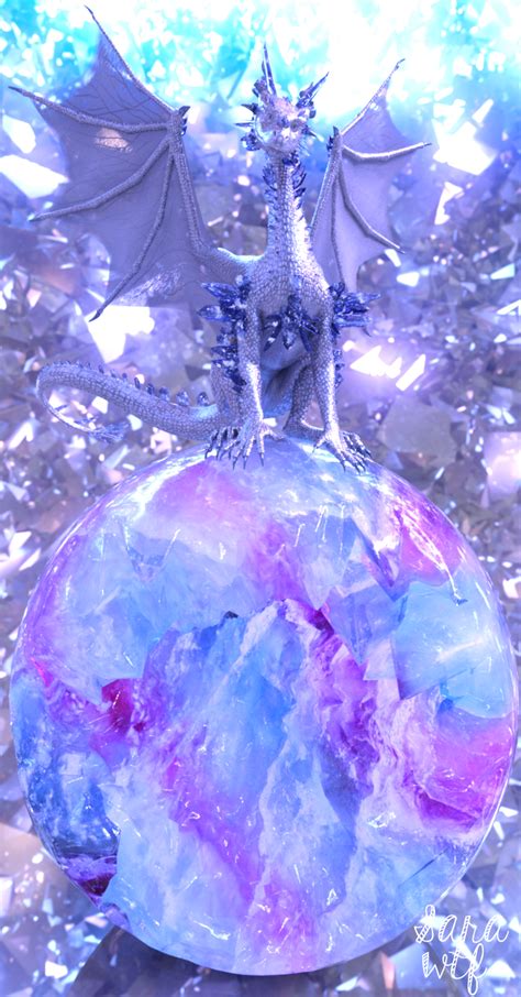 A Crystal Dragon by sarawtf on DeviantArt