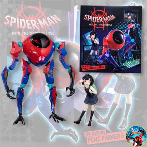 Mô Hình Nhân Vật Peni Parker And Sp Dr Sentinel Sv Action Into The Spider Verse Shopee Việt Nam