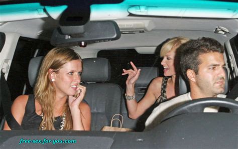 Paris Hilton See Thru Dress And Upskirt Paparazzi Pictures Porn Pictures XXX Photos Sex Images