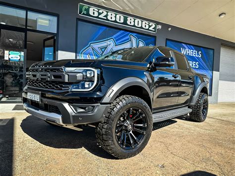 FORD RANGER NEXT GEN HUSSLA AMBUSH MATTE BLACK Wheel 12844