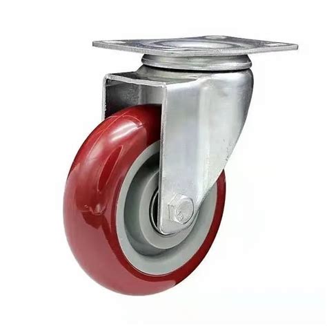 Red X Pu Caster Wheel Load Capacity Kg At Rs Piece In