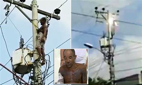 Guy Shocked By Electricity