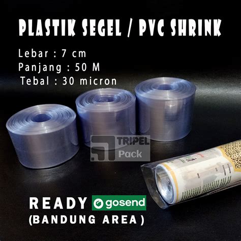 Plastik Segel Pvc Shrink Roll Cm X Meter Segel Botol Lazada