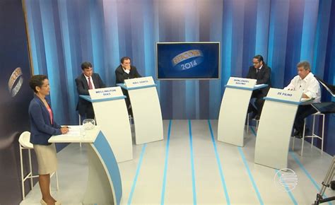 Debate entre os candidatos ao governo do PI Parte 1 Eleições 2014 G1