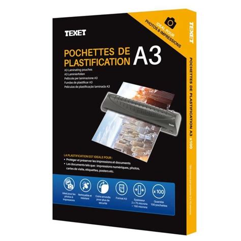 Feuilles De Plastification A Microns Cdiscount Beaux Arts Et