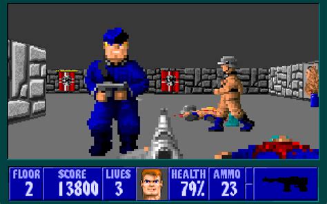 Wolfenstein 3d Pc 037 The King Of Grabs