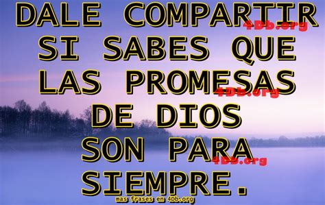 Las Promesas De Dios Frases De Amor Dios Es Bueno Diosesbueno Reflexiones Frases