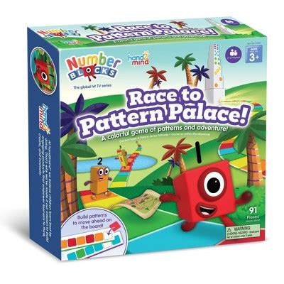 Hand2mind Numberblocks Pattern Palace Board Game : Target