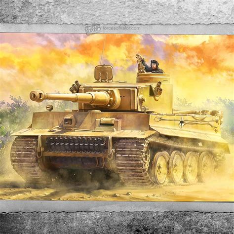 Forces Of Valor Fov 873001a 172 German Tiger I Tank Early Production