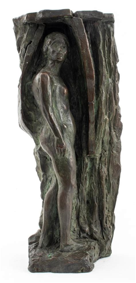 Tall Mid Century Nude Concrete Sculpture At Stdibs