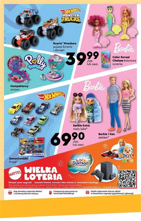 Biedronka Gazetka Barbie I Ken Lalki Hot Wheels Roarin Wreckers