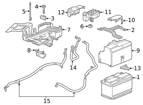 Buick Envision Battery To Battery Positive Cable