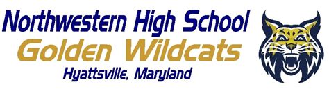 Northwestern High School Golden Wildcats Hyattsville Maryland