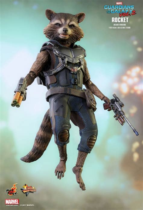 Hot Toys Rocket Raccoon Guardians Of The Galaxy Vol 2 Mms411