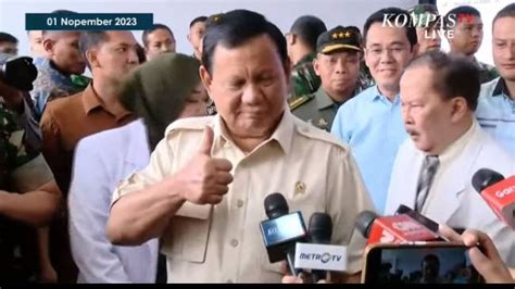 Jenguk Luhut Di Singapura Prabowo Beliau Sudah Ingin Segera Bekerja