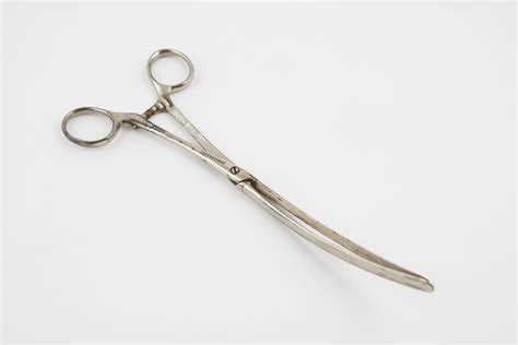 Curved Intestinal Clamp Forceps Science Museum Group Collection